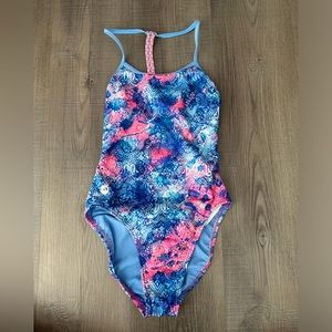 TYR Women’s Sport Standard Via Braid Fit Purple/Pink- Size 28